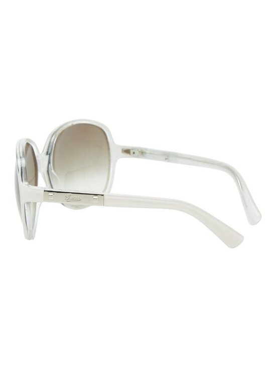 Gucci Logo Sunglasses White Acetate Eyewear